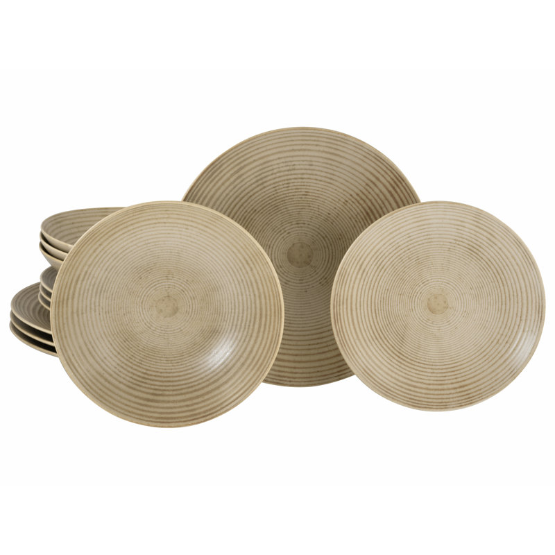 Catania Piece Stoneware Dinnerware Set - Service for 4