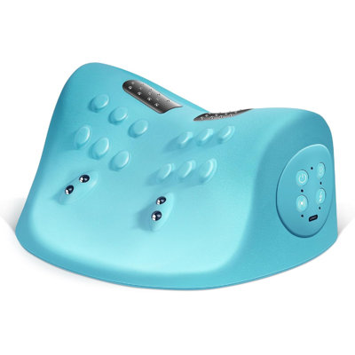 Electric Heated Neck Massager & Cervical Traction Pillow - 3-Mode Deep Tissue Stretcher for Pain Relief & Posture Correction
