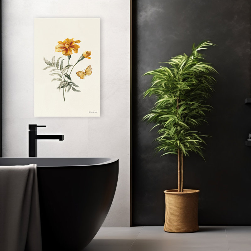 Marigold d'automne II, H 24 po x l 16 po