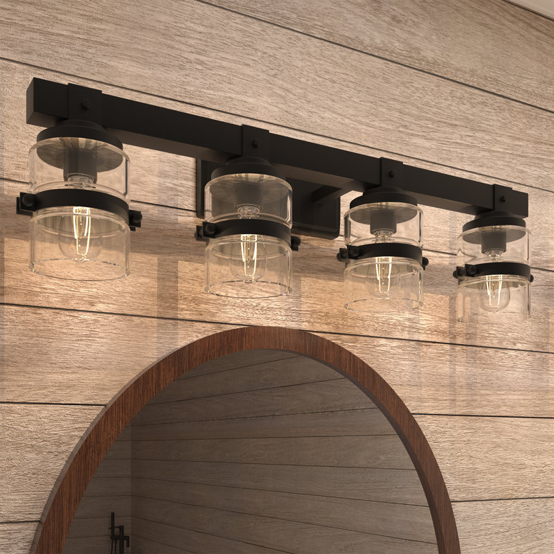 Sugarcreek Dimmable Metal Bathroom Vanity Light, 3