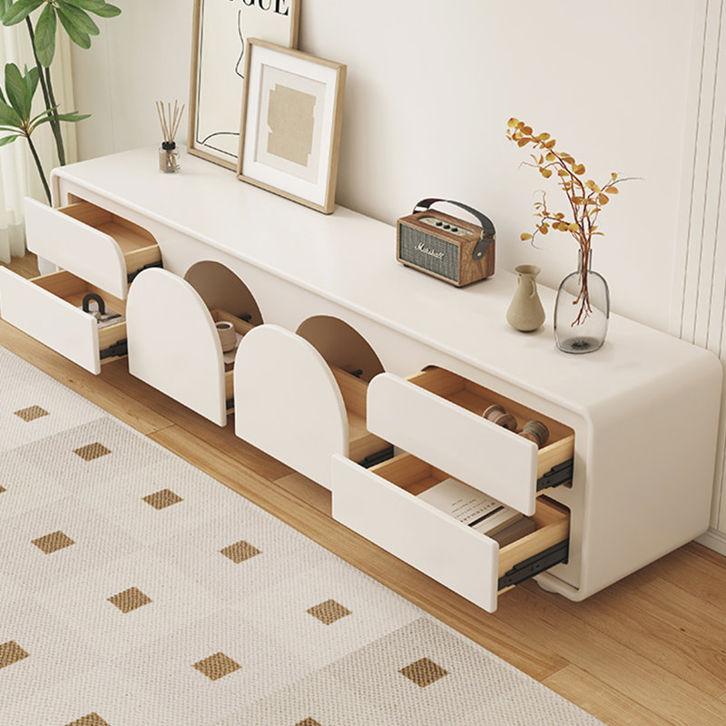 Ensemble de meuble télé et table basse en bois