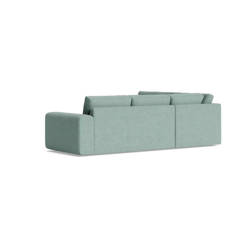 The OG Sectional, Left Hand Facing, Performance Weave - Spa