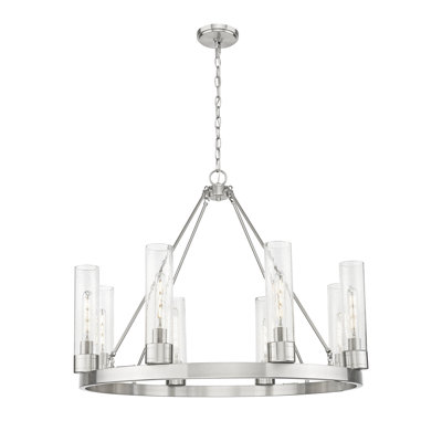 Jaiwan - Lustre 6 lumières avec abat-jour