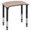 Bureau d'activité pour étudiant réglable en hauteur 26 x 24 po Regency Ferris-41188191