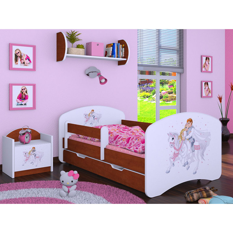 Didion Cabin Bed Themed Beds with Storage Included, Brown