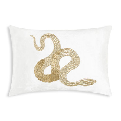 Abstract Jacquard Pillow