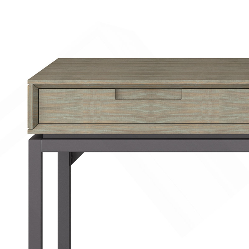 Banting - Bureau Mid-Century - Gris vieilli, Gris