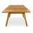 Savannah Solid Oak Extension Dining Table (86"-126")