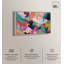 Abstrait coloré sur toile colorée par Art Remedy-107786548-107786536