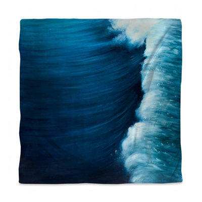 Wave Contemporary Blue Sea Duvet Cover | Home Decor Bedding