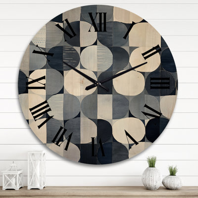 Zelda Solid Wood Wall Clock