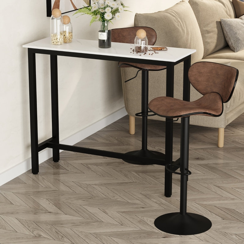 Metal Base Dining Table
