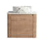 Meuble-lavabo mural 24 po avec lavabo d'art en céramique et porte à fermeture en douceur, emballage KD, contreplaqué-2056995958