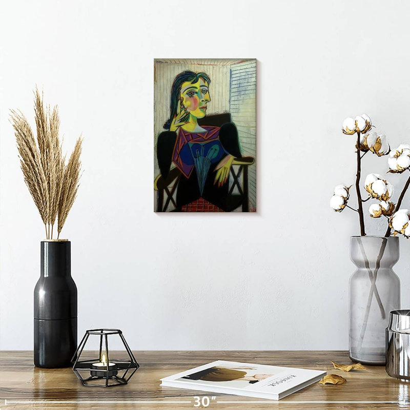 Avery, portrait de Dora Maar, H 12 po x l 8 po