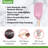 Tovolo Flex-Core Silicone Spoonula with Natural Wood Handle for Cooking and Baking, Pink Sorbet
