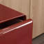 Commode de tiroir brillante sans poignée-102422883