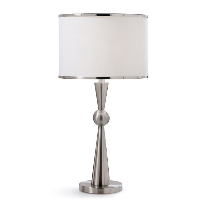 Mclean Metal Table Lamp, Brushed Nickel