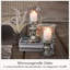 2 Piece Metal Candlestick Set