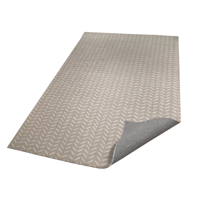 Tapis de jeu Dream Splat, Rectangle 5 pi x 7 pi, Taupe