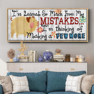 I've Learned - Framed Canvas