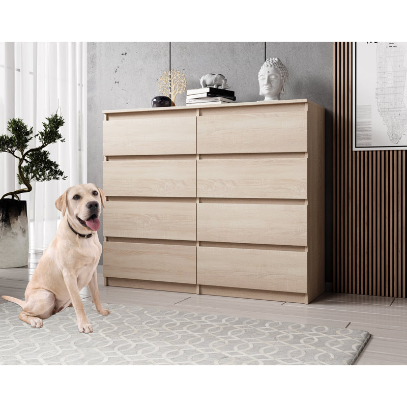 Posey chest of drawers, Beige