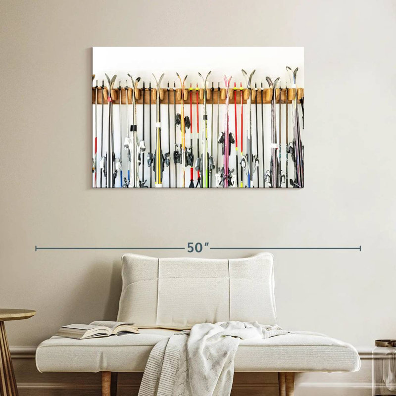 Sireci Organized Ski Equipment, 26" H x 39" W