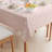 Rectangular Geometric Cotton Twill Tablecloth-1278758302