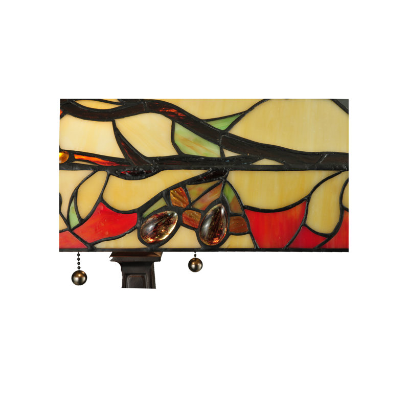 23" High Woodland Berries Table Lamp