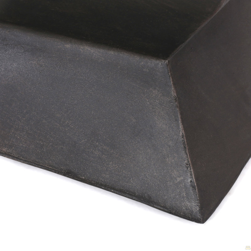 Table d'appoint d'extérieur en béton léger