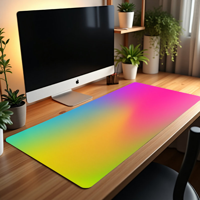 Polyester Desk Pad, 23.6x13.8