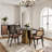 51" Vera Modern Round Dining Table, Sintered Stone Tabletop With Carbon Steel Pedestal Base for Kitchen-90661997-101203445-99953339