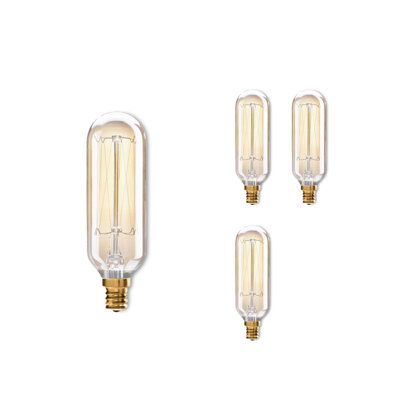 40 Watt T8 E12/Candelabra Dimmable 2200K Incandescent Bulb