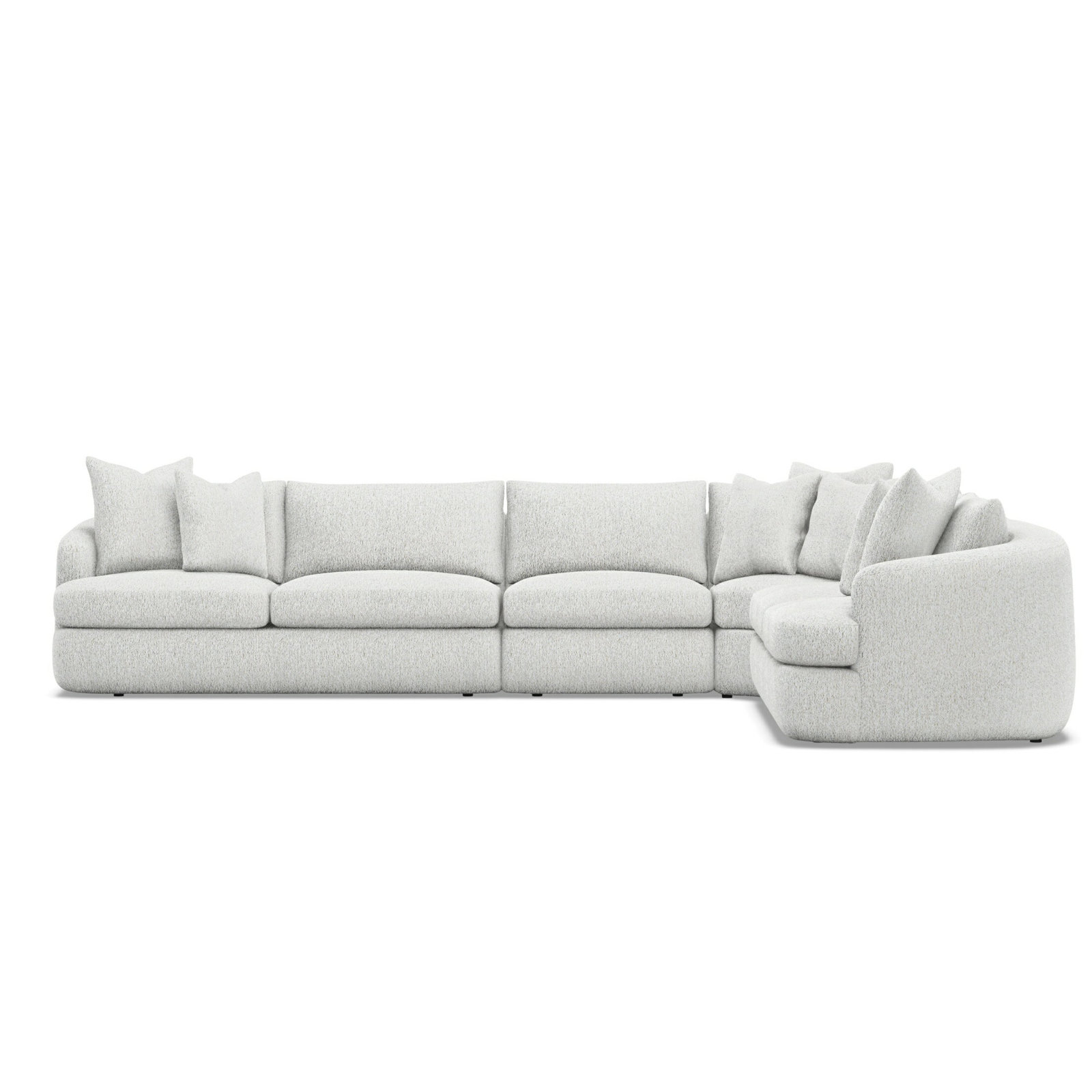 Jules Upholstered L-Sectional, 1000-002