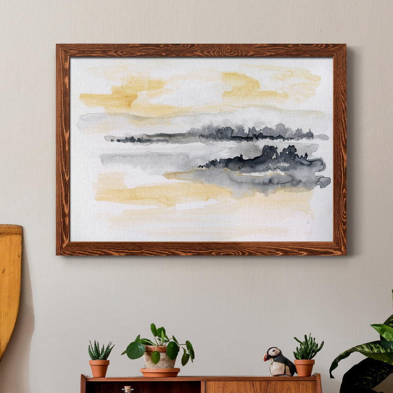 Whispering Wind II - Cadre photo, reproduction d'art sur papier, H 31,5 po x l 23,5 po x P 1,5 po, Érable