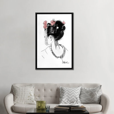 «Atsuko», reproduction sur toile