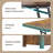 Lonan Coffee Table  Farmhouse Coffee Table with Storage and Hidden Compartment-1270208558