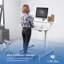 Bureau debout à hauteur ajustable Aynslie-58706800