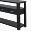 Console moderne pour salon avec 4 tiroirs et 2 tablettes-553118904