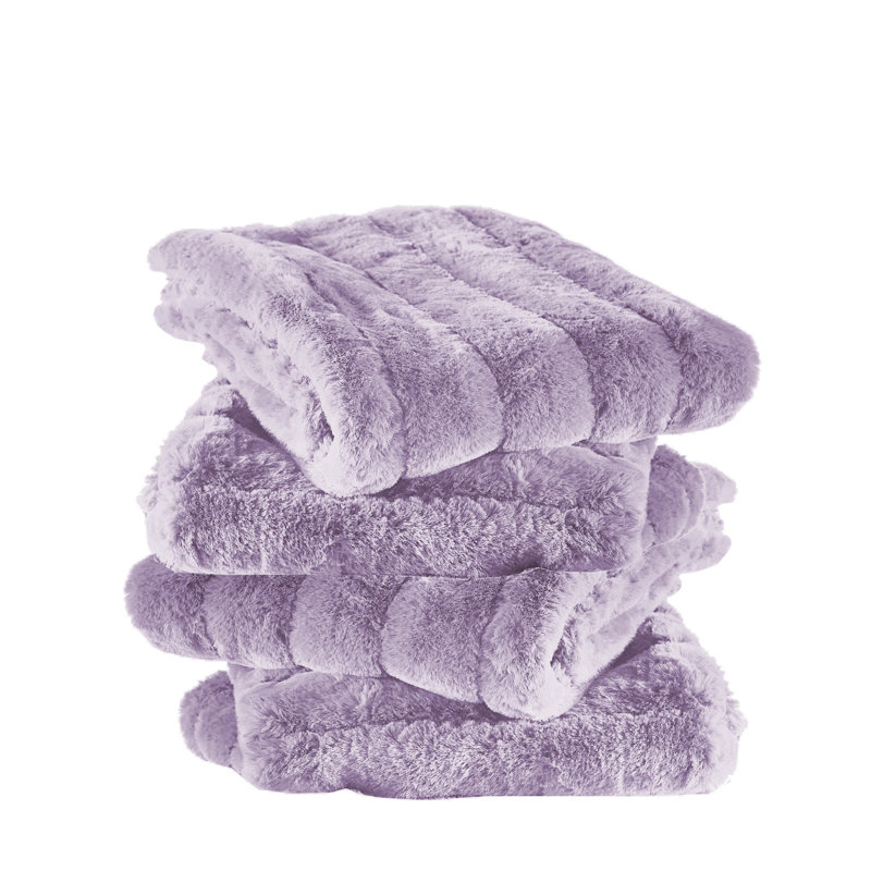 Square Cushion Cover, Burnished Lilac
