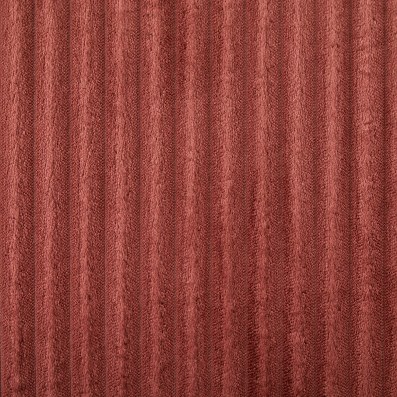 Canapé moderne sans méridienne 34,2 po, Red, Red Corduroy