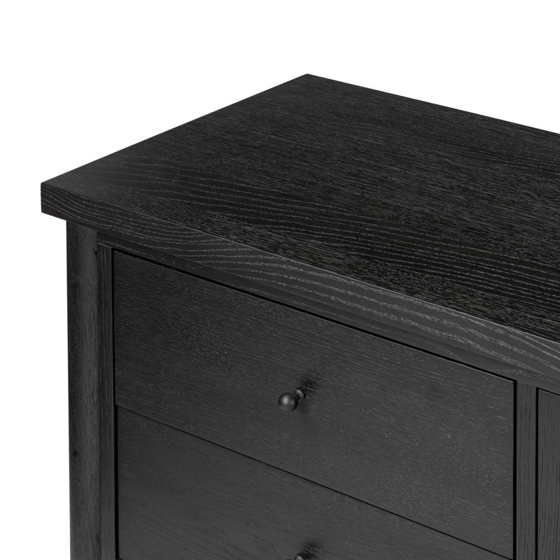 Roark Media Console, Ebony Oak