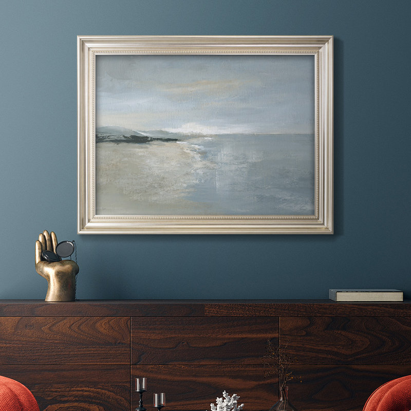 Quiet Morning - reproduction d'art sur toile encadrée, H 21 po x l 25 po x P 2,5 po