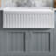 Sorrel 27" L x 18" W Farmhouse Kitchen Sink with Grid and Strainer