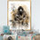 Bata, art asiatique, orang-outan Sumi I