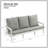 Marcial HIPS Outdoor 3-Seater Sofa-106838363