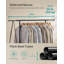 132cm Rolling Clothing Rack