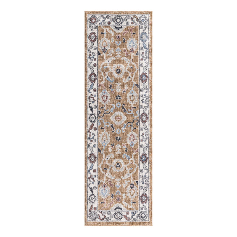 Erica Floral Indoor Rug, Runner 2' x 6'