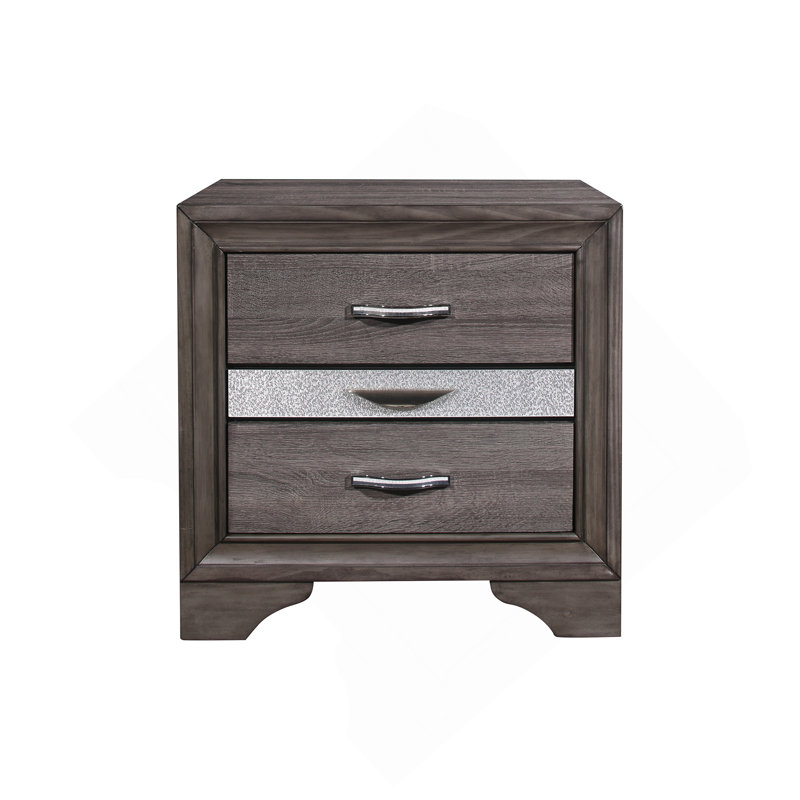 Table de chevet Sparkle Grey