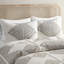 Ensemble d'édredon imprimé avec coussin décoratif 4 pièces Ibiza-872263011