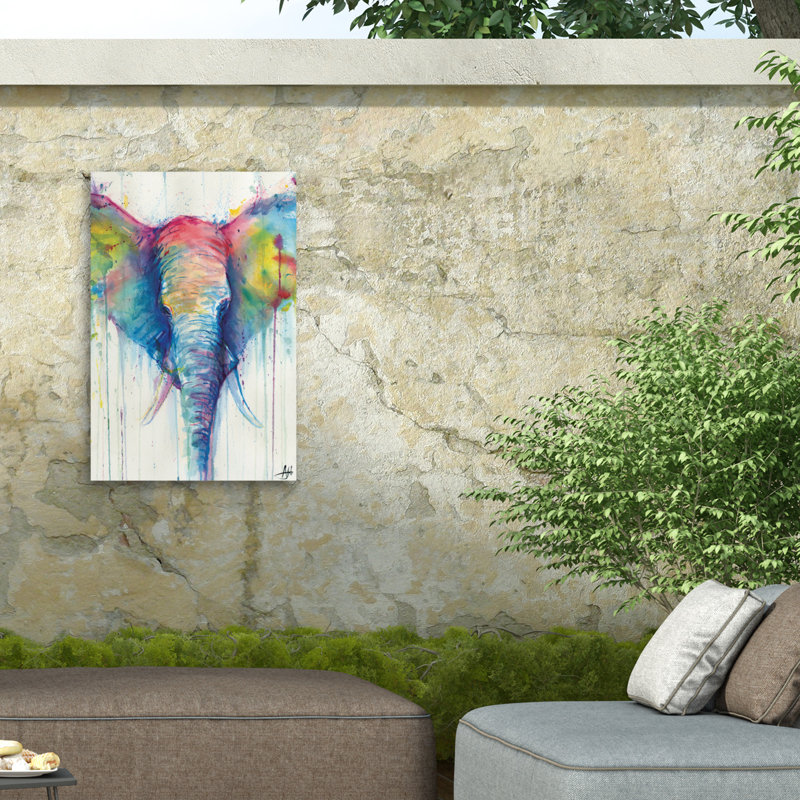 Toile d'extérieur Marc Allante Caeli, H 16 po x l 24 po